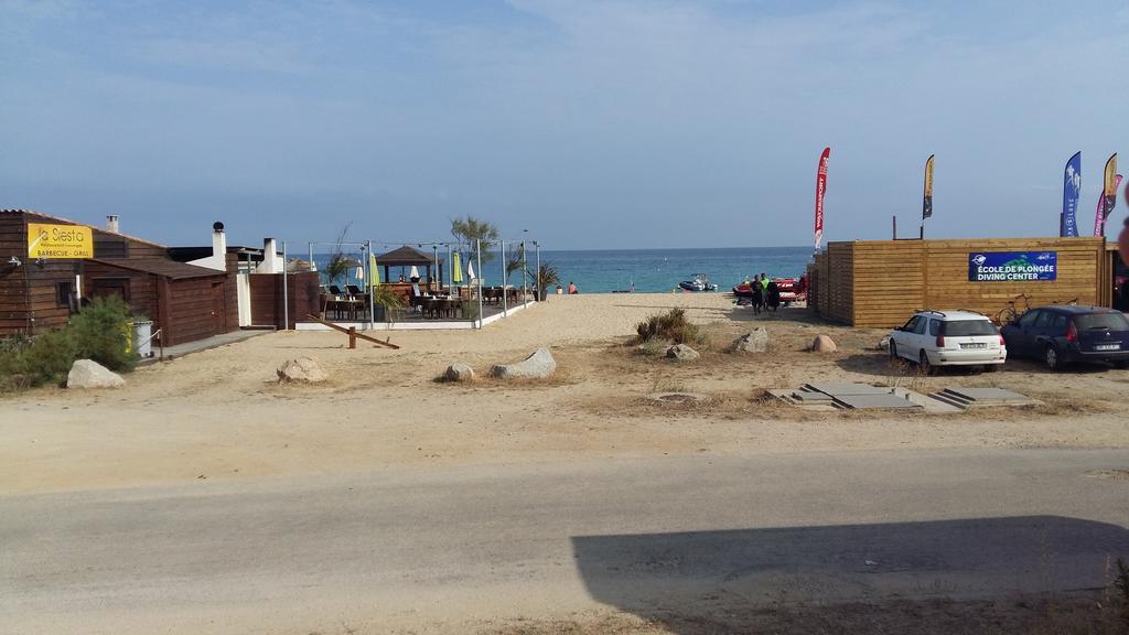 Le Camping De La Plage Aregno Exteriér fotografie
